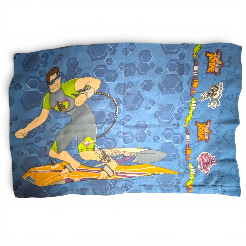 Vintage Max‎ Steel Pillowcase Mattel 2000 Surfing Racing